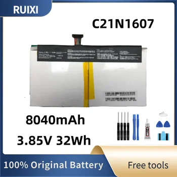 100% RUIXI Оригинална Батерия за лаптоп C21N1607 3,85 V 32Wh За Трансформатори Мини-Батерии T102H T102HA T200TA T200TA-1A T200TA-1K