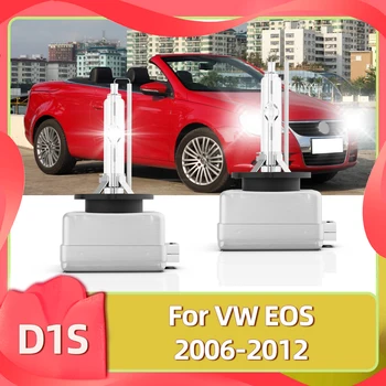2 ЕЛЕМЕНТА D1S Заместват Ксенонови Крушки D1S 6000 K Лампи 35w 12V Автомобилни Фарове За Volkswagen EOS 2006 2007 2008 2009 2010 2011 2012