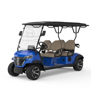 2023 Нов дизайн оф-роуд количка за голф, Първият модел, Популярна литиева батерия, 4-местни електрически количка за голф