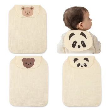 4 слой бебешка кърпа за пот, кърпа за миене на новородени деца, памучни кърпи за усвояване на пот, влажен тампон (за 0-6лет)