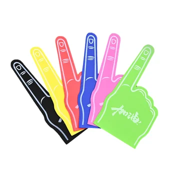 6 Бр. Полистирен пръстите на Спортни събития Полистирен ръкавици за ръце, Полистирен ръкавици за ръце