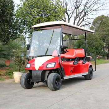 6-местен автомобил тип офроуд количката китайска фабрика продава резервоар за голф
