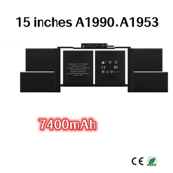7400 ма За лаптоп на Apple, батерията на MACBOOK PRO 15 инча A1990 A1953 батерия за лаптоп