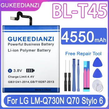 GUKEEDIANZI Взаимозаменяеми Батерия BL-T45 4550 mah за LG LM-Q730N Q70 Q730VMW Stylo 6 EAC64578501