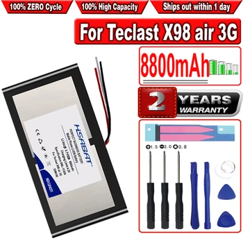 HSABAT 8800 mah 3095190 Батерия за Teclast X98 air 3G P98 3G Tablet PC 3 тел X98 X98 AIR p98 X98 P98HD P98