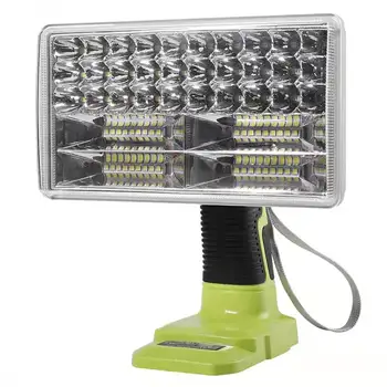 Led Аларма Работни Светлини Фенерче Електрически Фенер Прожектор Автомобилна Лампа За електрически Инструменти RYOBI 14,4 18 В Литиево-Никелова Един + Батерия