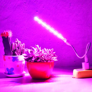 Led лампа за отглеждане на растения, допълнителна светлина за отглеждане на растения, лампи за отглеждане на растения, фитолампа за отглеждане на растения, Червена Синя Гидропонная светлинна лента за отглеждане на растения