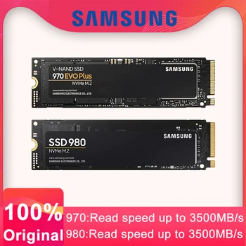 SAMSUNG SSD 1tb 970 EVO Plus 980 500 GB 250 GB HD NVMe SSD Твърд диск на Твърдия диск на M. 2 2280 Вътрешен Твърд диск за преносим компютър