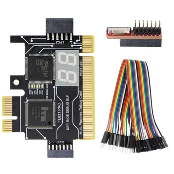 TL631 PRO е Универсален лаптоп PCI Диагностична карта на PCI-E Mini ЗЗК дънна Платка Диагностичен Тестер анализатор Английска карта