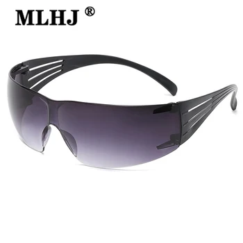 Y2K Спортни Слънчеви очила в стил Пънк За Езда, Женски Мъжки Модни Луксозни Маркови Дизайнерски Цели Слънчеви Очила с UV400 Vinatge Eyewear