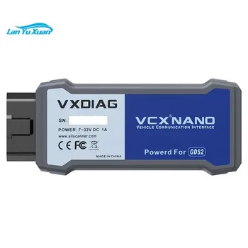 Висококачествен VXDIAG VCX NANO за GN/OPEL Multiple GDS2 & TIS2WEB инструмент за диагностика Obd2 скенер USB