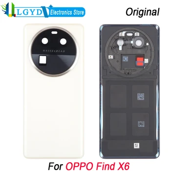 За OPPO Find X6 Оригиналната Задния капак на Отделението за батерията с Заменяемой Рамка на обектива на камерата