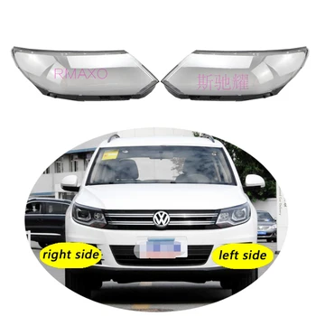 Използва За Volkswagen VW Tiguan 2013-2016 Прозрачен Капак светлини Лампа За лампи Корпус на Предната Светлини Лампа за обектив