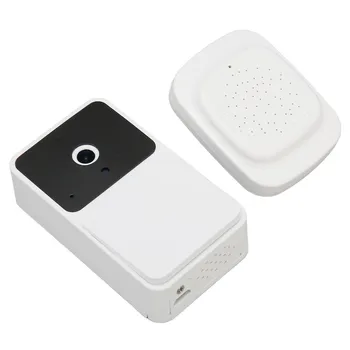 Интелигентен видео домофон 2,4 Ghz WiFi нощно виждане с промяна на глас, домофон, звънец, подходящ за домашна апартамент