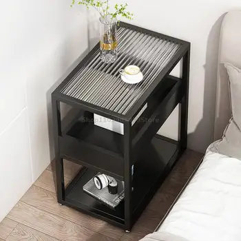Малка Лукс с чекмеджета, Нощни Шкафчета, Странична шкаф за съхранение в Коридора, Създадена за дезинфекция Comodini Nordic Furniture T50CG