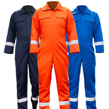 Мъжки Работен гащеризон, Защитно работно облекло със светлоотразителни ивици, Униформи-5XL, работно облекло за ремонт на автомобили, 100% Полиестер