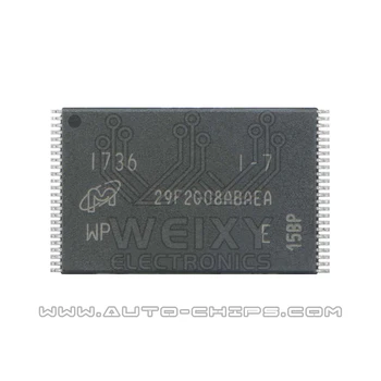 На чип за 29F2G08ABAEA се използва за автомобилни радиоприемници