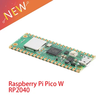 Нова такса RP2040 Raspberry Pi Pico W с двуядрен процесор 2,4 G WiFi Micro 264KB ARM за висок клас микрокомпютри Cortex-M0 +