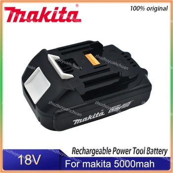 Оригинална Литиево-йонна Батерия 18V Makita 5.0 Ah BL1830 BL1815 BL1860 BL1840 194205-3 За Подмяна на Електроуредите
