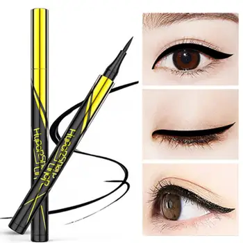 Подходящ за чувствителни очи, очна линия писалка за очи за интензивен черен цвят, устойчиви на размазыванию, висококачествена черна очна линия, водоустойчив молив за очна линия на очите