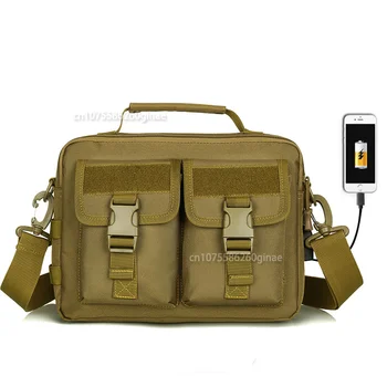 Поясная военна чанта USB Molle, тактически чанти-незабавни посланици, зона за къмпинг, лов, армейского на щурм, тактическа чанта-прашка