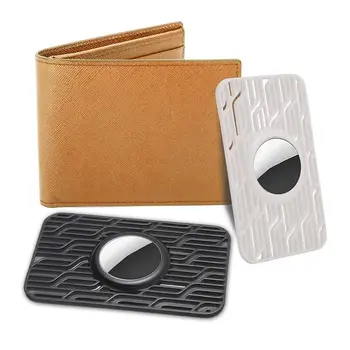 Преносим Калъф За Въздушна Тагове Защитен размери на кредитна карта е Съвместима С Въздушна Биркой За Чантата си Портфейл Калъф за карти Куфар