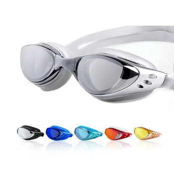 Професионални Силиконови очила за възрастни, Водоустойчив фарове за Очила за Плуване с регулируема диоптрией, Нова Късогледство, за жени и За мъже