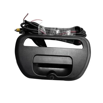 Рамка за дръжка на задната врата на Колата с Тел камера за задно виждане y MN167500XA за Mitsubishi Triton L200 2005-2015 5716A031XA 5716A041