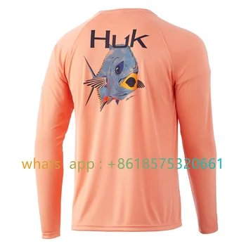 Риза за риболов, Детска лятна градинска облекла за риболов, Солнцезащитная тениска с дълъг ръкав, джърси UPF, риза за риболов с защита от uv, Camisa Pesca
