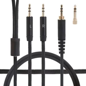 Сплетен кабел слушалки за Republic слушалки Tracks, издръжлив и гъвкав 200 см, нерастянутый взаимозаменяеми кабел за слушалки