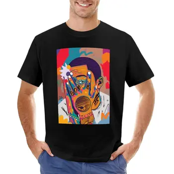 Тениска Mac с ярък дизайн, бързосъхнеща тениска, къса тениска, бързосъхнеща риза, мъжки дрехи