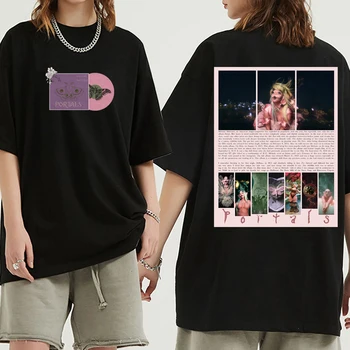 Тениска Melanie Martinez Portals The Album Y2K Любов, мъжки и дамски тениски с графичен дизайн, тениска Унисекс в стил хип-хоп