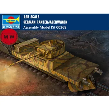 Тромпетист 00368 1/35 Мащаб Немски Panzerjagerwagen Vol.1 Военни Пластмасови Сглобяеми Модела Комплекти