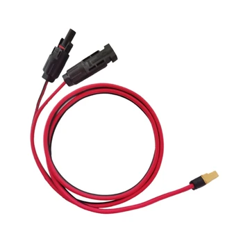 Удлинительный кабел за зареждане от слънчева батерия до XT60, кабел-адаптер от 12AWG до XT60 0,6 М/1,5 м W91F
