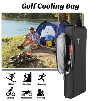 Чанта-хладилник за голф, изолирано чанта-хладилник, Водоустойчив Изолирано чанта-хладилник за бира за голф с цип за освежаване