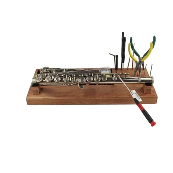 Част от набор от инструменти за ремонт на музикални инструменти - само настолен калъф за съхранение на инструменти за ръчна работа